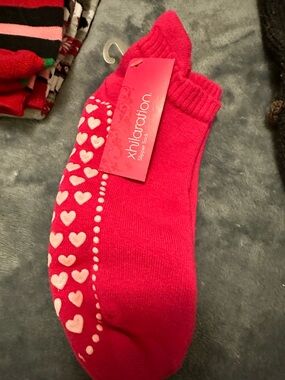 Target Pink Combo Gripper Slipper Socks